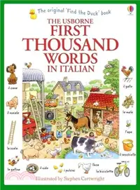 在飛比找三民網路書店優惠-First Thousand Words in Italia