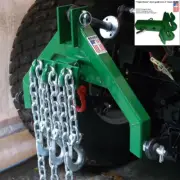 Three point hitch cat 1 tractor trailer 2" receiver log skidder triple grab hook