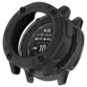 unbrand Anti-fall Tpu Hollow Cover For Garmin Instinct 2x Quick Release Sports Watch Case Cover - Orange Black