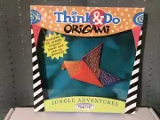 Think and Do Origami Kit, 30 pieces with Pop Up Play-mat, Great Activity! New!