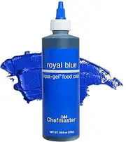 Chefmaster Liqua-Gel Food Color, 10.5-Ounce, Royal Blue