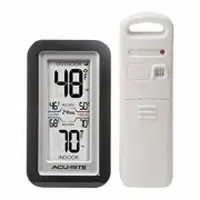 Accurate Digital Humidity Temperature Thermometer w/ Wireless Sensor