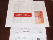 7 1/2 Inventory Check-List & Layout &Parts Diagram to Organize your Erector set