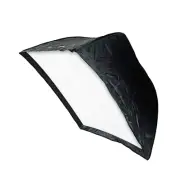 LSP 25" Photo Reflector Silver Flash Softbox Diffuser with White Cover, Carrybag