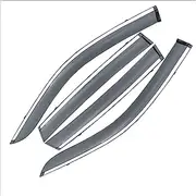 Windows Visor Side Window Deflectors Fit for Trumpchi GAC GS3 2023 2024 2025 Weathershield Car Side Window Visor Rain Guard Shield Shelter Rainproof