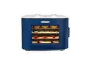 TODO 400W Food Dehydrator Stainless Steel Interior Preserve Yogurt Fruit Dryer Jerky Maker - Blue