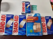 Band-Aid Miscellanous Lot-- 120-total. Boxes Damaged Lot-E