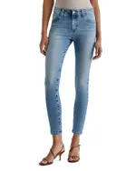 Ag Farrah Mid Rise Skinny Jeans in 18 Years Dream
