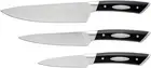 Scanpan Classic 3-Piece Kitchen Knife Set 3 Cm*40.5 Cm*16.3 Cm Black