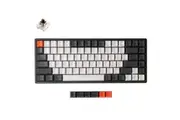 Keychron K2v2 Hot Swappable Bluetooth Keyboard RGB Backlit Aluminium Frame Wireless/Wired 84 Keys Compact Mechanical Keyboard for Mac Windows (Brown Switch)