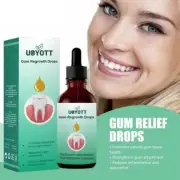 1X 30ml Gum Regrowth Drops, Natural Drops For Teeth BadBreath GingivaRepair Y4K8