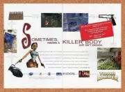 Tomb Raider PS1 Original 1996 Ad - PlayStation Video Game Promo