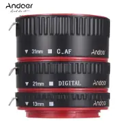 Auto Focus Macro Lens Extension Tube Ring Fit For Canon EOS EF EF-S Camera M5N1