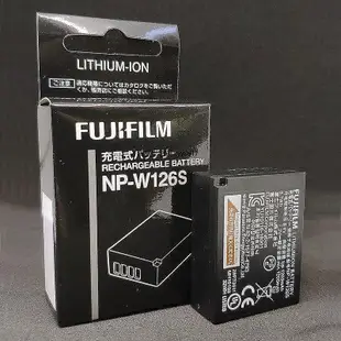 原廠FujiFilm富士NP-W126S電池XT20 X100F XT100 XA3 XT2 XT3 XE3 XH1