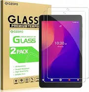 [2 Pack] GOZOPO Screen Protector for Alcatel Joy Tab/Joy Tab Kids and Alcatel 3T 8'' Inch [Scratch Resistant] [Bubble Free] Alcatel Joy Tab 8'' 2019 Tempered Glass Screen Film