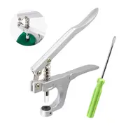 Safety Eye Tool, Auxiliary Tool for Attaching Safety Eyes, for Below 10 mm Eyes, Crafting Supplies for Crocheted Toys As Shown