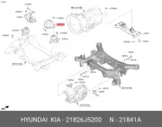 GENUINE NEW BRACKET ENGINE SUPPORT LH SUITS KIA STINGER 2022-2023 3.3L PETROL #B