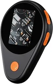 2-megapixel Pocket Microscope with Magnifying Glass and 8 LEDs MINI Compact and Portable Easy to Fit Into Pocket, Black
