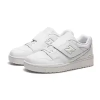 在飛比找PChome24h購物優惠-NEW BALANCE 童鞋 休閒鞋 NB 550 全白色 