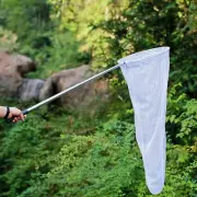 Telescopic Butterfly Net, Folding Fishing Net for Catching Insects Bugs, Stai...