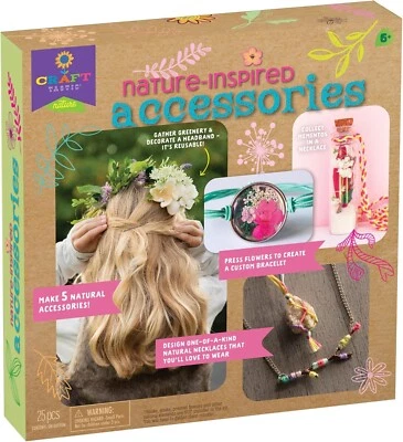 Ann Williams Craft-tastic Nature Inspired Accessories Kit, 25-Piece Kit