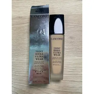 蘭蔻Lancôme粉底液 BO-01（拆封使用過兩次）