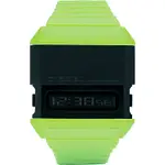 DIESEL 科技玩家電子腕錶-綠/41.3X47.3MM