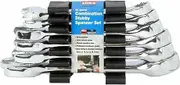 Hilka Tools 16500602 6 PCE Combi Stubby Spanner Set Metric