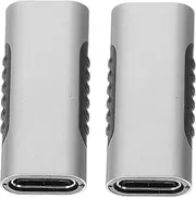 SHINEOFI 2pcs Extender Adapter Female to Female USB for Charging and Data Transfer Fast Charging Sleek Design for Laptops Tablets and Phones
