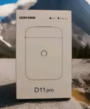 Label Maker Machine with Tape D11 pro Bluetooth Label PrinterMini