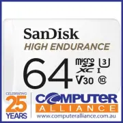 64GB Sandisk High Endurance Micro SDXC Memory Card SDSQQNR-064G-GN6IA with SD Ad