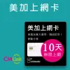 【citimobi】美國加拿大上網卡 - 10天無限上網(美加通用)