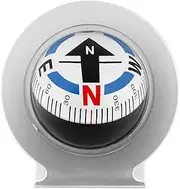 Dashboard Compass, Car Compass | Decoration for Dashboard with Survival Compass, Survival Gadget for Hiking Equipment, Boat Compass with Assembly on Dashboard