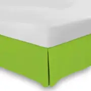 MTM Linen Italian King Bed Skirt 12" Drop Luxury Hotel Collection Sage New