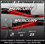 MERCURY - 25 hp - 2 Stroke - OUTBOARD DECALS