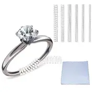 Ring Sizers for Loose Rings Size Adjuster Spacers Invisible Guards 6 Sizes