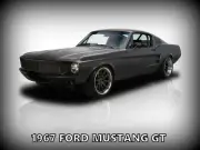 1967 Ford Mustang GT Fastback NEW Metal Sign: Pristine Restoration!