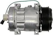 Air Conditioning Compressor 8500795 Compatible For Case Wheel Loader 621E 621F 621G 721D 721E 721F 721G LW170.B W170C W230C