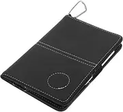 PartyKindom 1Pc Creative Golfing Scorebook Durable PU Compact Score Recording Tool for Accurate Game Keeping Lightweight Design for Golf Enthusiasts and Players