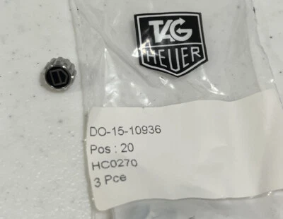 Tag Heuer Crown Steel For Aquaracer CAJ2110 WAJ2114Chronograph Authentic HC0270