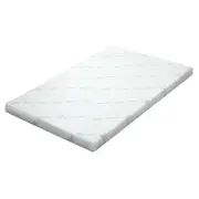 Single Size | Cool Gel Memory Foam Mattress Topper w/Bamboo Cover 8cm