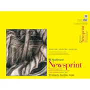 Strathmore Rough Newsprint Paper Pad 18"X24" 50 Sheets