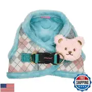 Pinkaholic New York Annika Vest Dog Harness Step-in Warm Winter Argyle Patter