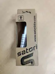 Satori Heads Up 2 Bicycle Handlebar Stem Raiser 1-1/8" 75mm Bar Extension Silver