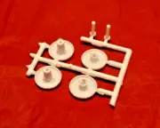AMT 1970 Chevelle SS 454 Wheel Backs 1/25