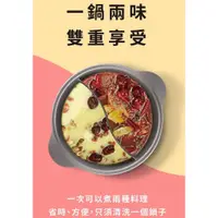 在飛比找蝦皮購物優惠-#全新 NEOFLAM 陶瓷不沾鑄造 28公分 鴛鴦鍋~IH