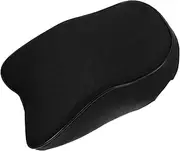 Memory Foam Car Headrest Pillow Neck Pillow for Car Comfortable Seat Accessory Breathable Black Universal Fit