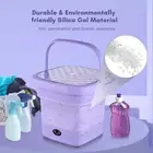 Portable Folding Washing Machine With Dryer Bucket For Clothes Socks