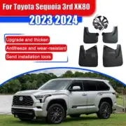 For Toyota Sequoia 3rd 2023-24 Mud Flaps Splash Guard Mudguards MudFlaps Fender