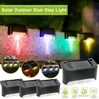 Solar LED Bright Deck Lights Outdoor Garden Patio Railing Decks Path Lighting US